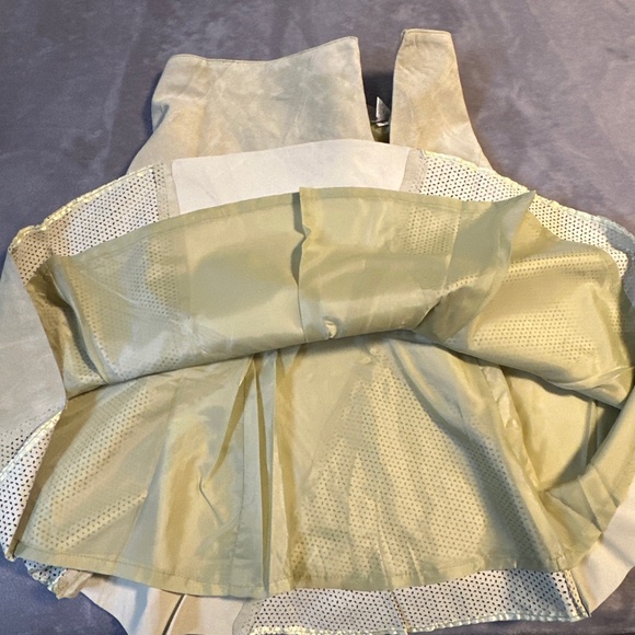 Boho Chic Suede Skirt Skotts Green Size 6 Washable Midi NWT Western Cowgirl 90s - Picture 9 of 9